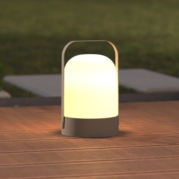 Atmosphera - LED Utomhus bärbar bordslampa JERTA LED/2xAA IP44