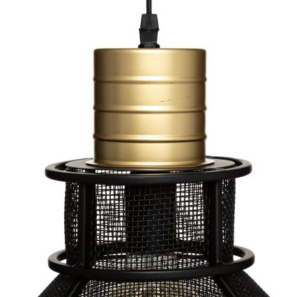 Atmosphera - Ljuskrona med textilsladd RODO 1xE27/40W/230V