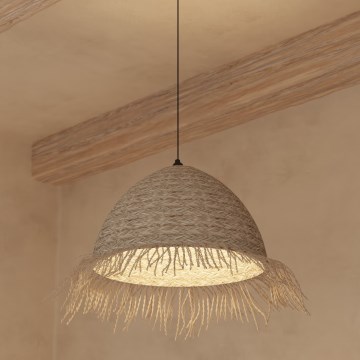 Atmosphera - Ljuskrona med textilsladd SEA VIEW 1xE27/40W/230V vass