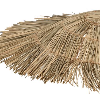 Atmosphera - Ljuskrona med textilsladd YONI 1xE27/40W/230V sláma