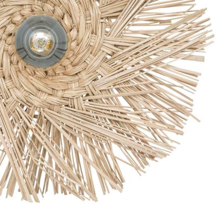 Atmosphera - Vägglampa TEA 1xE27/60W/230V strå