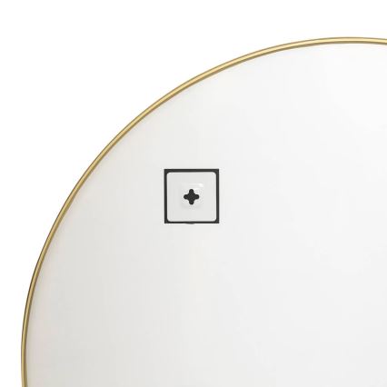 Atmosphera - Väggspegel ALICE 65x90 cm guldig