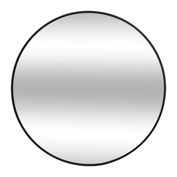 Atmosphera - Väggspegel ALICE Ø 70 cm svart