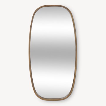 Atmosphera - Väggspegel JASNA 113x57 cm gummiträd