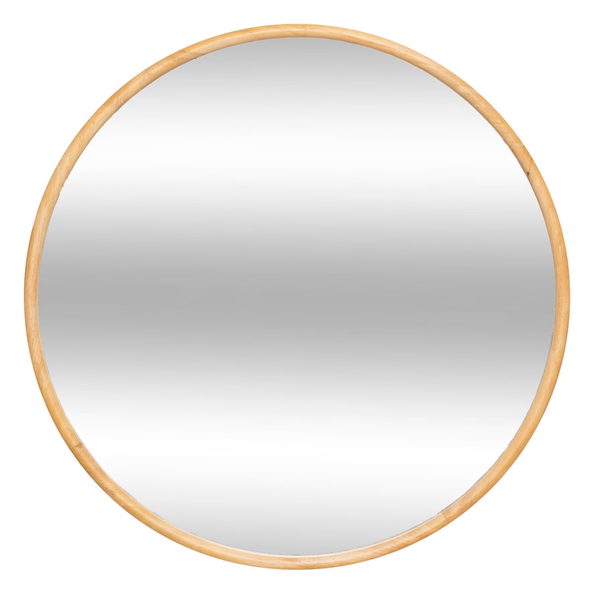 Atmosphera - Väggspegel KIM diameter 75 cm gummiträd