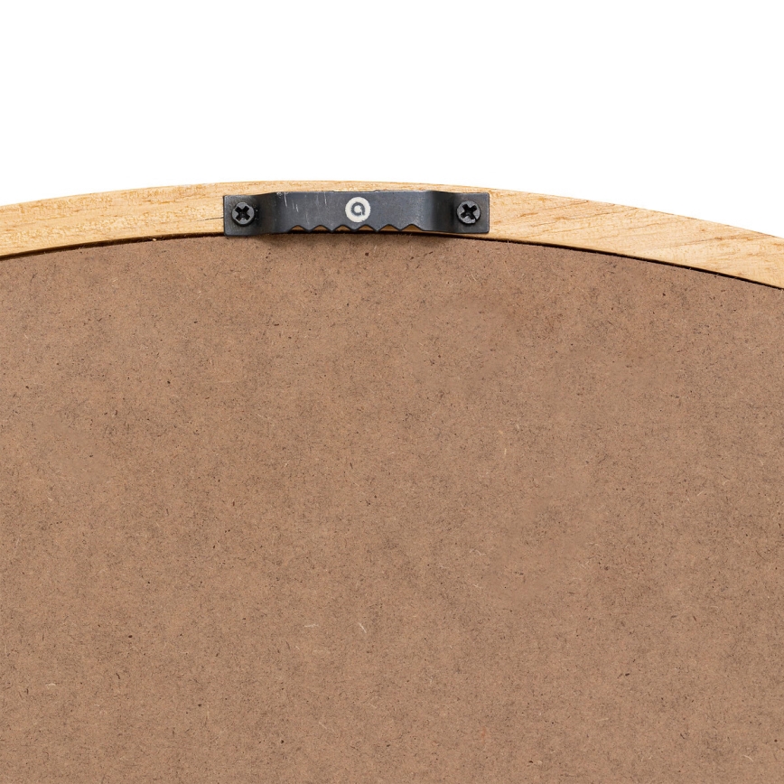 Atmosphera - Väggspegel KIM diameter 75 cm gummiträd