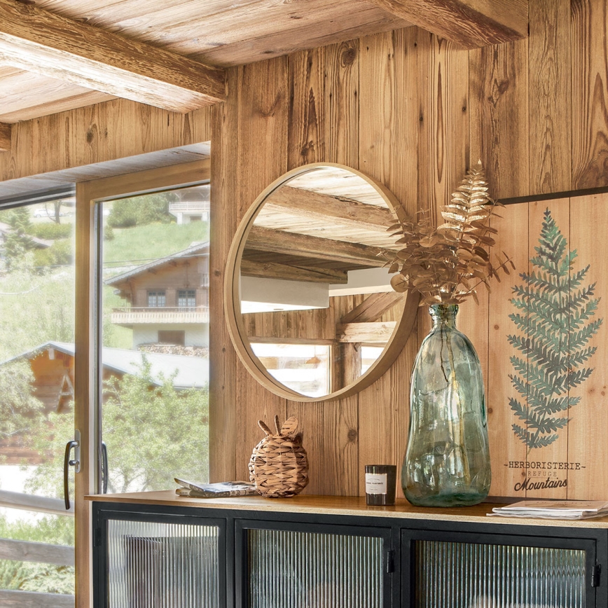 Atmosphera - Väggspegel LETIZIA diameter 68 cm