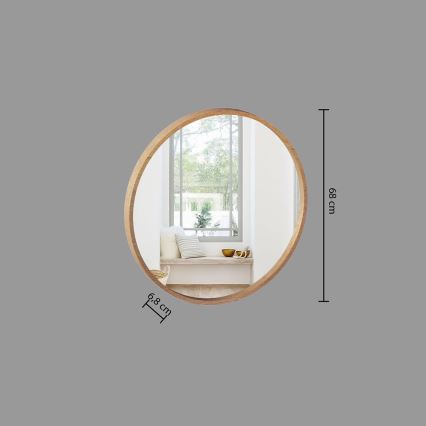 Atmosphera - Väggspegel LETIZIA diameter 68 cm