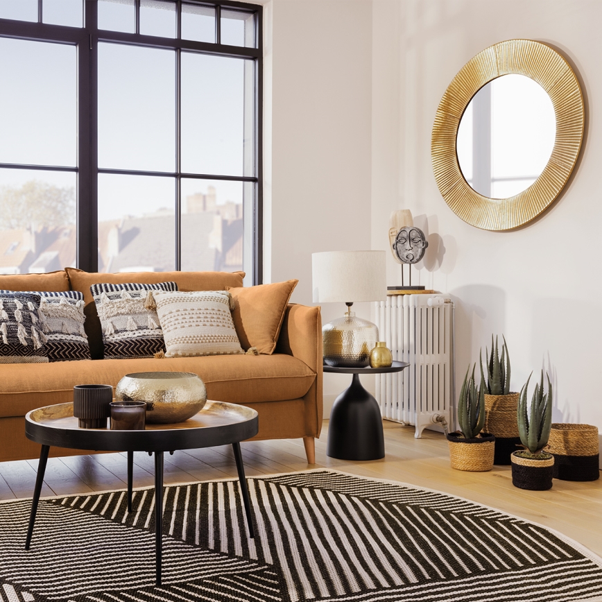 Atmosphera - Väggspegel MILDA diameter 90 cm