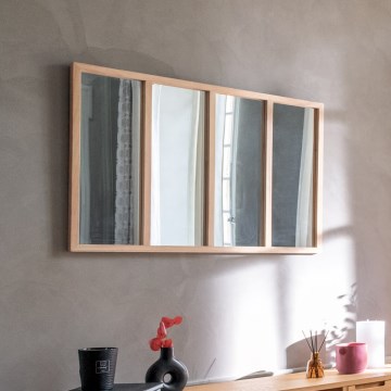 Atmosphera - Väggspegel NAE 76x116 cm paulownia
