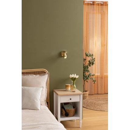 Atmosphera - Väggspot VICO 1xGU10/25W/230V guld