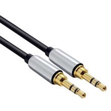 Audio kabel  JACK 3,5mm anslutning 1 m