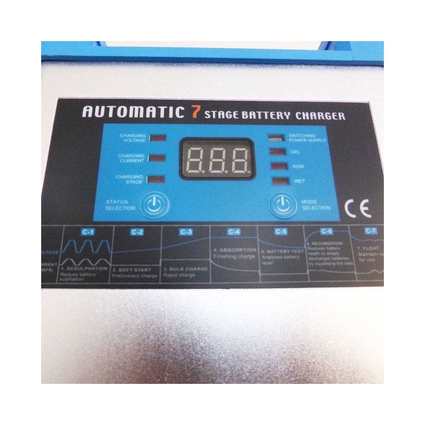 Automatic lead acid batteri charger 12/230V