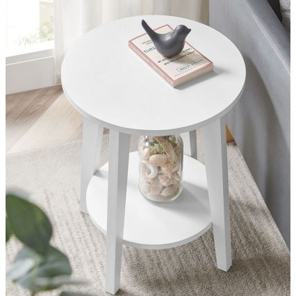 Avlastningsbord KAEL, vitt