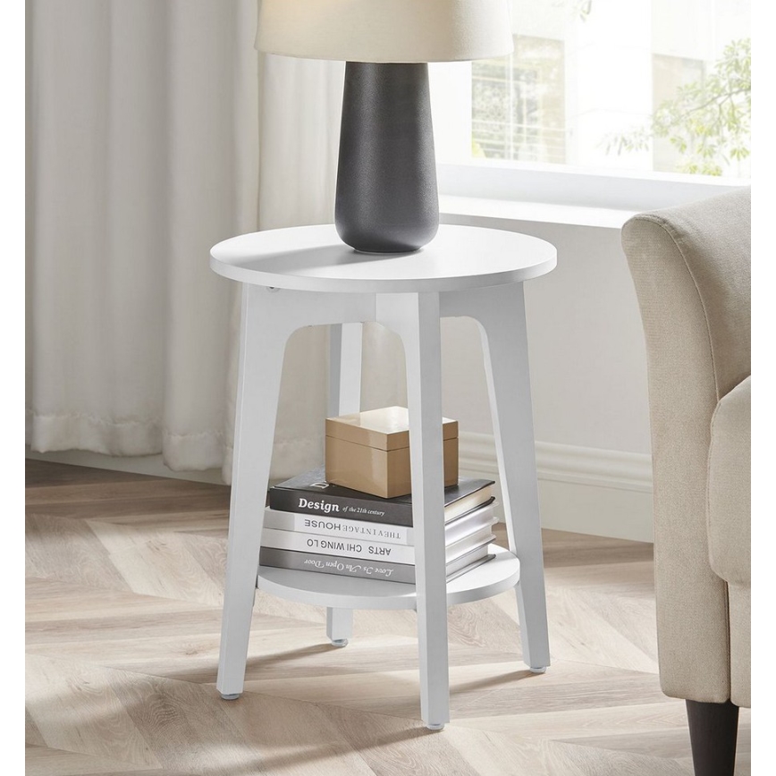 Avlastningsbord KAEL, vitt