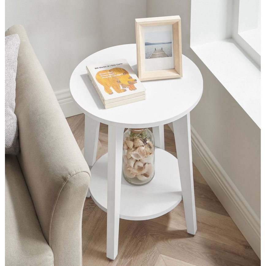 Avlastningsbord KAEL, vitt