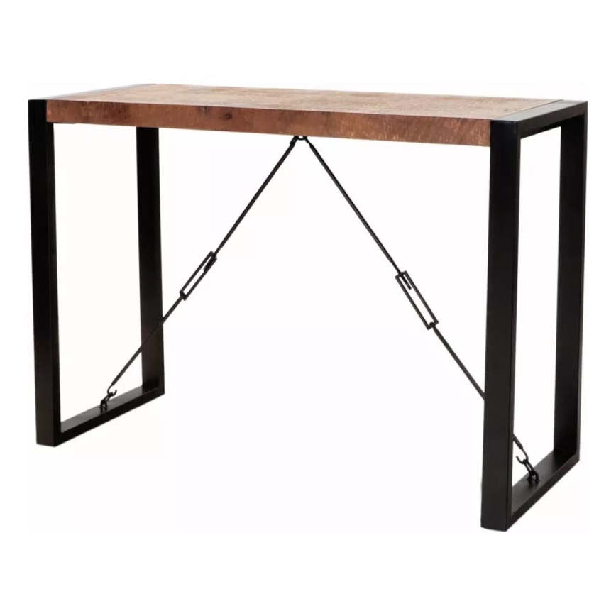 Avlastningsbord RETRO 76x110 cm massivt trä/mangoträd