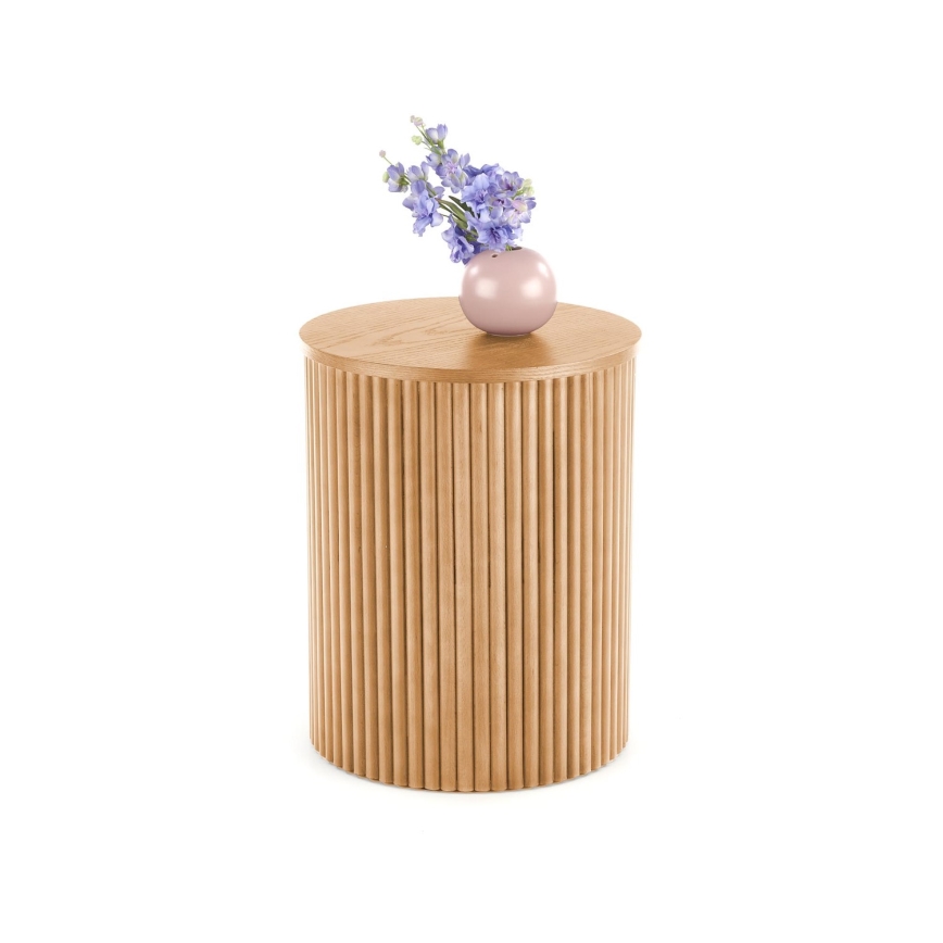 Avlastningsbord WOODY 50x40 cm beige