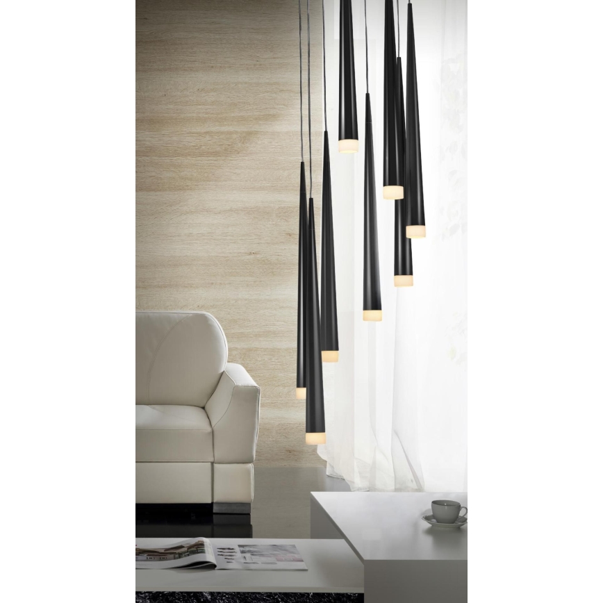 Azzardo AZ0119 - Ljuskrona med snöre STYLO 5xG9/40W/230V