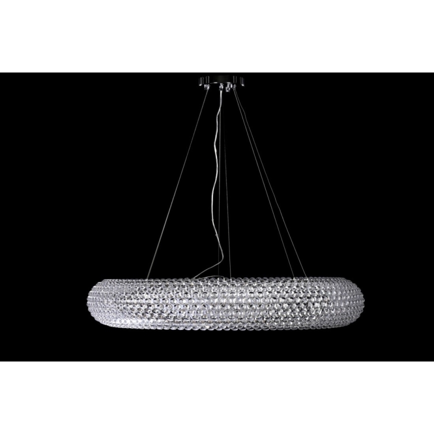 Azzardo AZ0289 - Ljuskrona med snöre ACRYLIO 6xT5/40W/230V