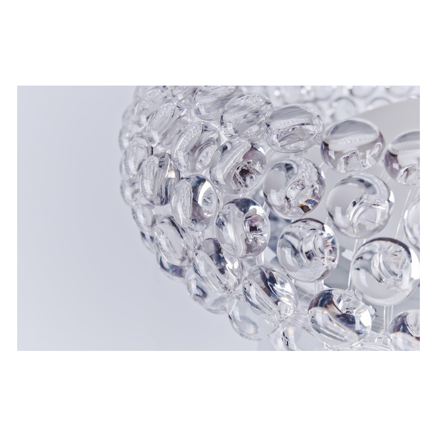 Azzardo AZ0289 - Ljuskrona med snöre ACRYLIO 6xT5/40W/230V