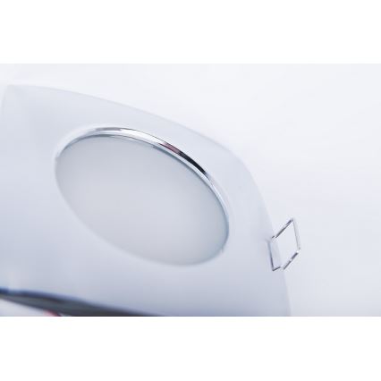 Azzardo AZ0811 - Badrum infälld lampa EZIO 1xGU10/50W/230V IP54