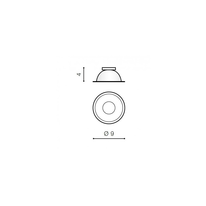 Azzardo AZ0821 - Ram för infälld belysning REMO