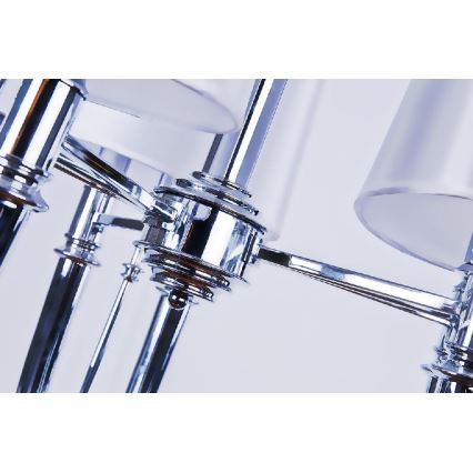 Azzardo AZ1389 – Ljuskrona DIABLO 12×E14/11W/230V Vit