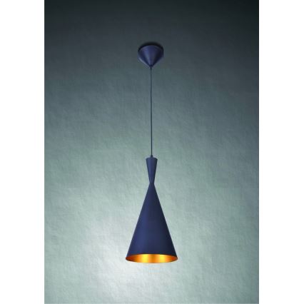 Azzardo AZ1405 - Ljuskrona med snöre VITA 1xE27/60W/230V