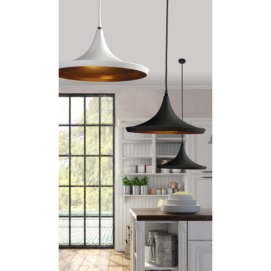 Azzardo AZ1407 - Ljuskrona med snöre CHINK 1xE27/40W/230V