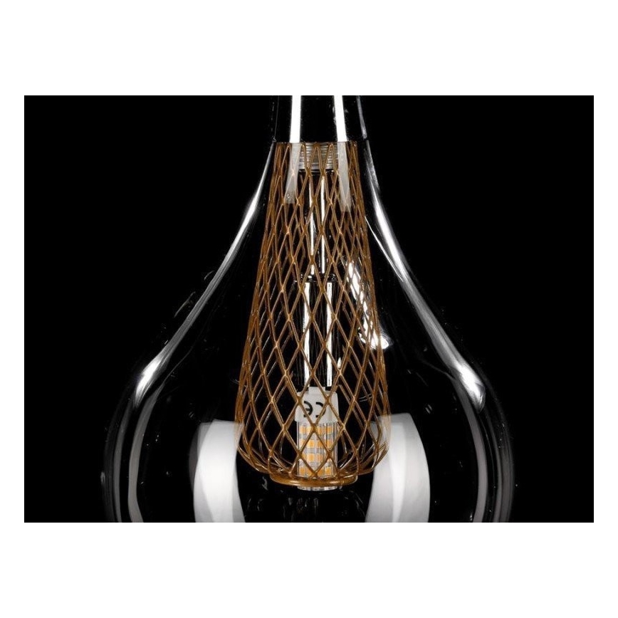 Azzardo AZ1687 - Ljuskrona med snöre ELEKTRA 1xG9/40W/230V