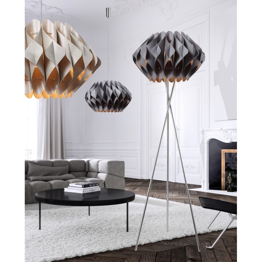 Azzardo AZ2382 - Ljuskrona med snöre RUBEN 3xE27/60W/230V