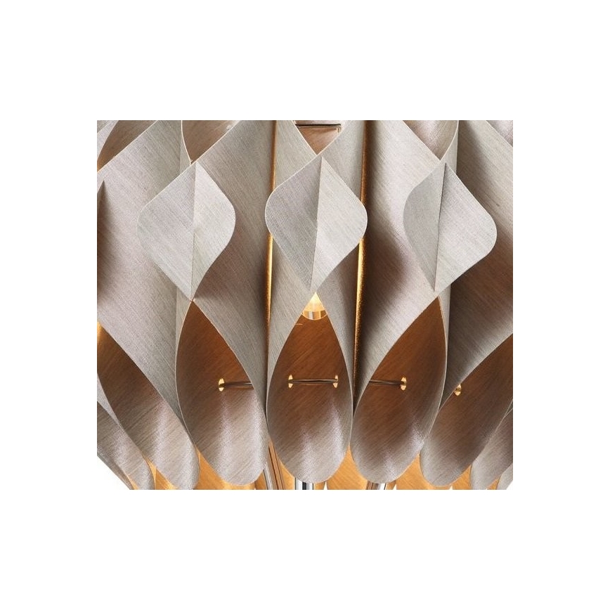 Azzardo AZ2382 - Ljuskrona med snöre RUBEN 3xE27/60W/230V