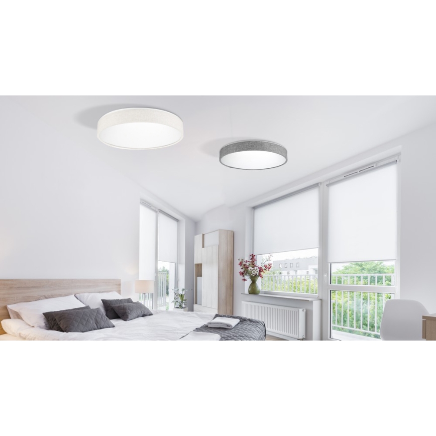 Azzardo AZ2716 - LED-dimbar takarmatur COLLODI LED/50W/230V + fjärrkontroll