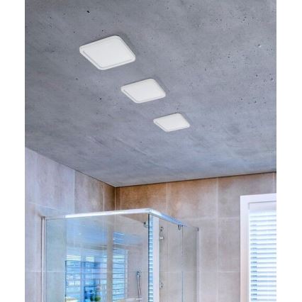 Azzardo AZ2837 - LED Infälld badrumslampa SLIM LED/12W/230V IP44 CRI 90