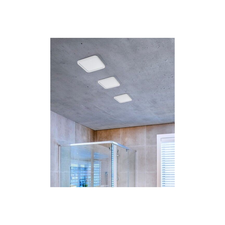Azzardo AZ2837 - LED Infälld badrumslampa SLIM LED/12W/230V IP44 CRI 90
