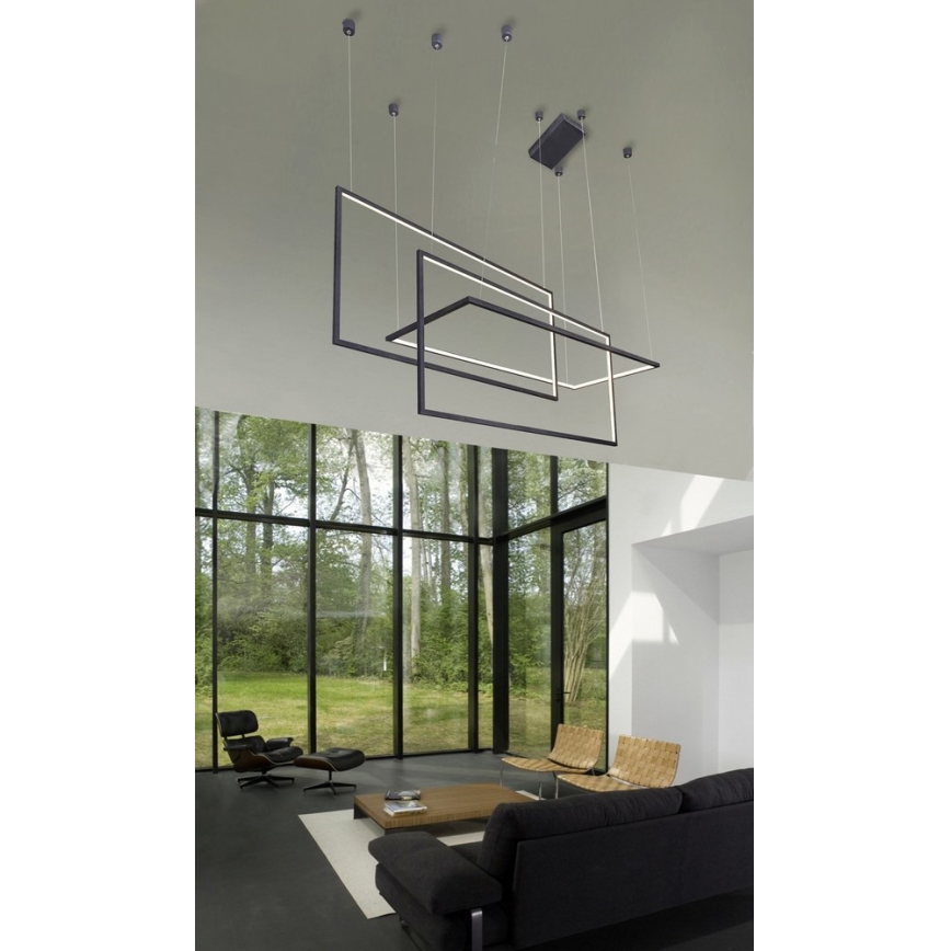 Azzardo AZ2914 - LED dimbar taklampa METRIC LED/135W/230V