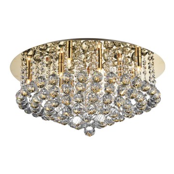 Azzardo AZ3084 - Kristallampa tak BOLLA 10xG9/40W/230V