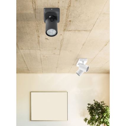 Azzardo AZ3193 - Väggspotlight EXO 1xGU10/35W/230V