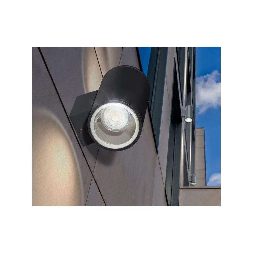 Azzardo AZ3320 - Utomhus Väggbelysning JOE 2xGU10/35W/230V IP54