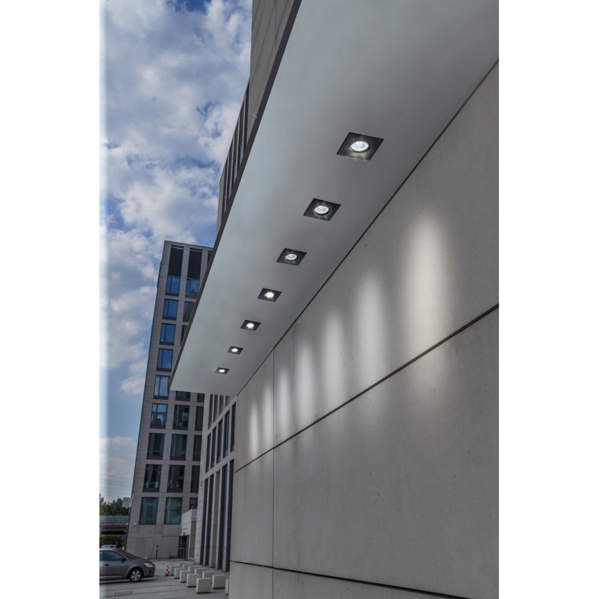 Azzardo AZ4230 - Badrum infälld lampa IKA 1xGU10/50W/230V IP65