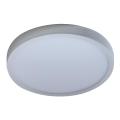 Azzardo AZ4238 - LED taklampa  MALTA LED/18W/230V d. 22,5 cm vit 