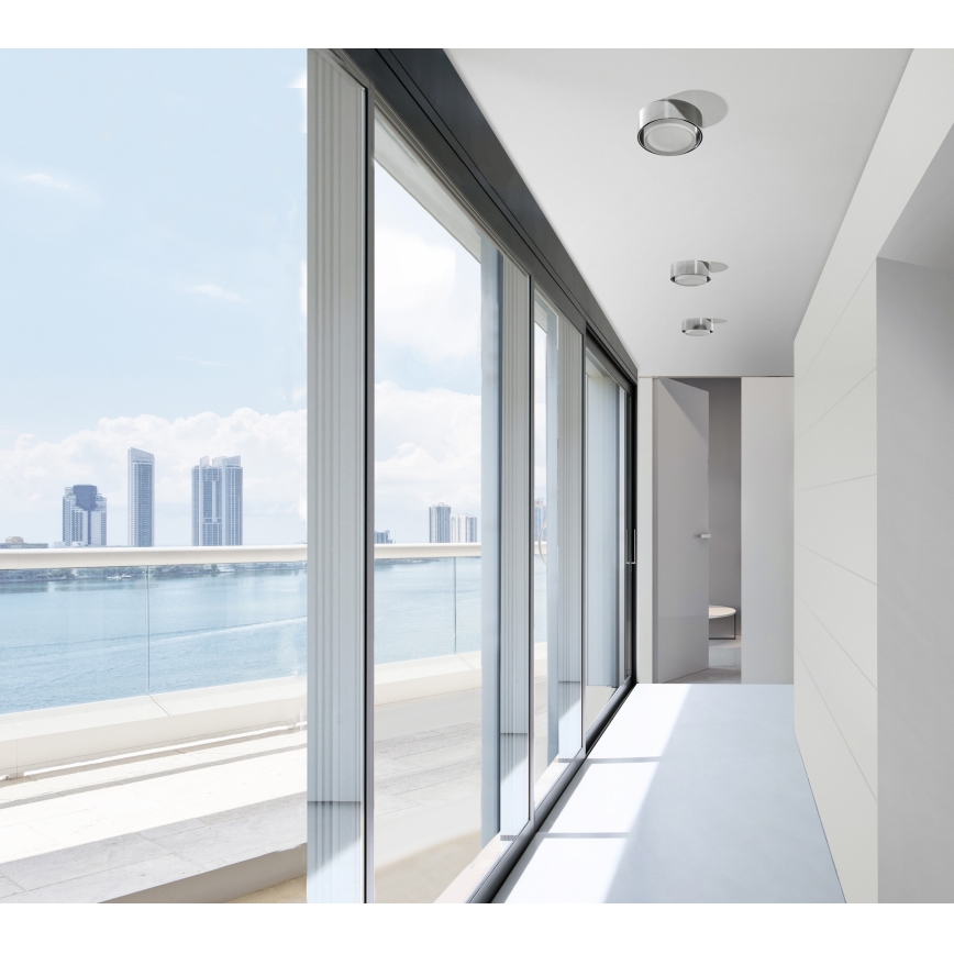 Azzardo AZ4389 - LED Badrum infälld lampa  KASTORIA LED/7W/230V IP44 svart