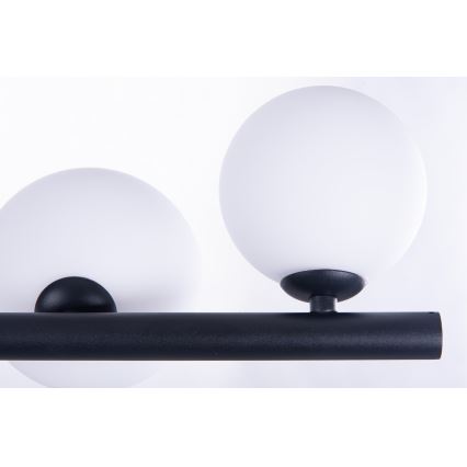 Azzardo AZ4406 - Takkkrona på ett snöre  SYBILLA 7xG9/25W/230V svart 