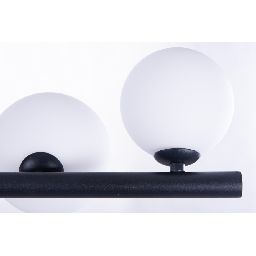 Azzardo AZ4406 - Takkkrona på ett snöre  SYBILLA 7xG9/25W/230V svart 