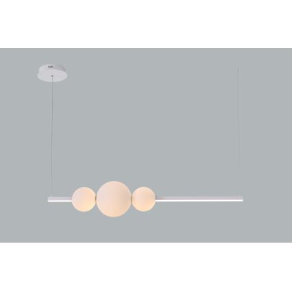 Azzardo AZ4426 - LED Dimmable takkrona  on a string SANDRA LED/48W/230V vit 