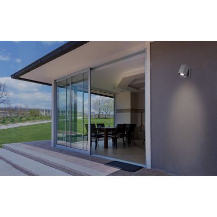 Azzardo AZ4514 - Utomhus spotlight  PEDER 1xGU10/35W/230V IP54