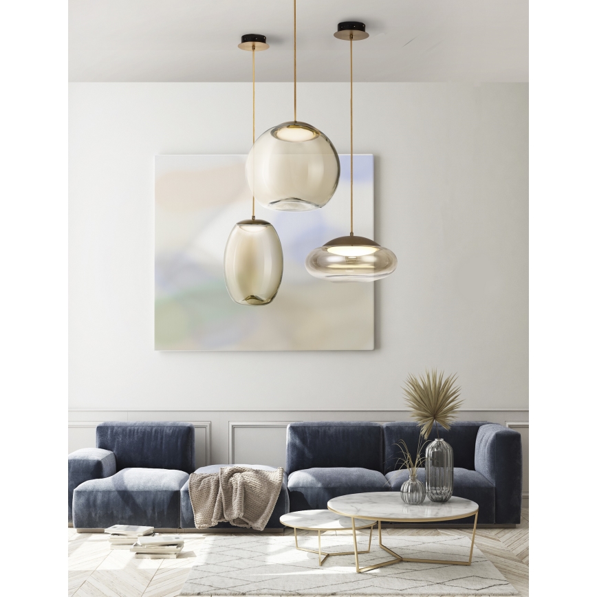 Azzardo AZ4668 - LED takkrona på ett snöre  HELENA LED/23W/230V