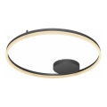 Azzardo AZ4703 - LED Dimbar taklampa HALO LED/55W/230V svart