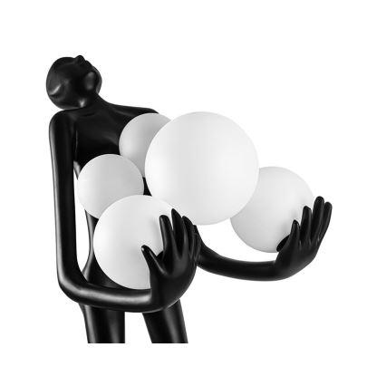 Azzardo AZ4985 - Golvlampa ATLAS 6xE14/50W/230V 180 cm harts